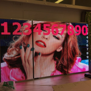 Светодиодный экран 3200х1920 мм RGB P10